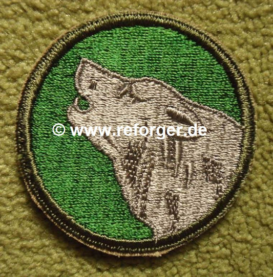 Finden Sie das original Abzeichen US WWII 104th Infantry Division - exklusiv bei reforger military