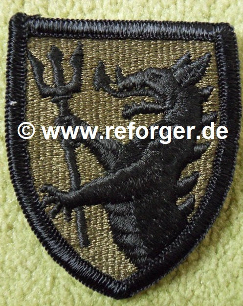 108th Armored Cavalry Regiment Aufnäher Abzeichen – US-Armee Subdued BDU Uniform Patch für gepanzertes Kavallerie-Regiment