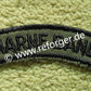 Tab Schriftzug 3rd Infantry Division Marne Band