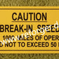 Sticker "Break in Speed" Ford Mutt M151