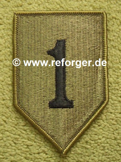 1st Infantry Division Uniform Aufnäher "The Big Red One" Patch