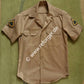 Army Poly/Cotton Short Sleeve Shirt - Tan-445