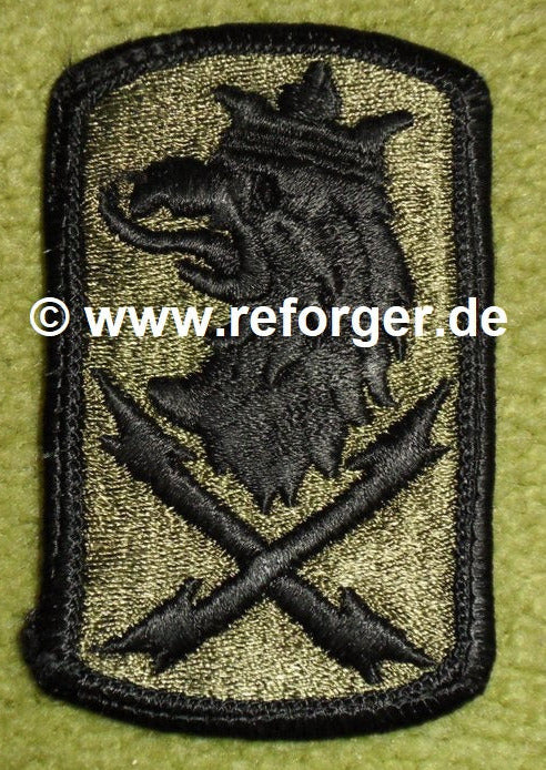 22nd Signal Brigade Aufnäher Patch