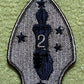 2nd Marine Division Subdued Patch Aufnäher