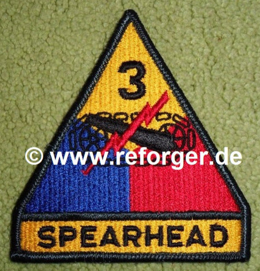 3rd Armored Division Uniform Aufnäher Patch