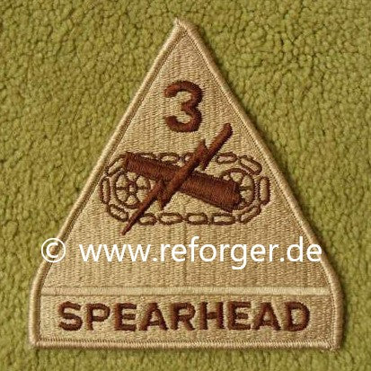 3rd Armored Division Uniform Aufnäher Patch