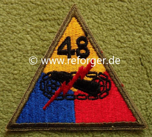 48th Armored Divison WWII Army Aufnäher Patch