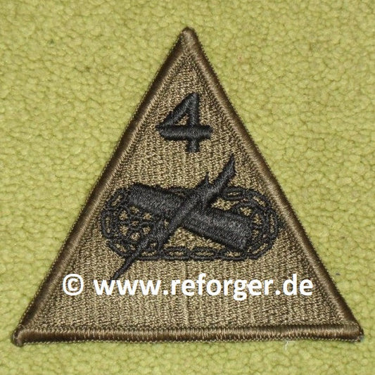 4th Armored Division Aufnäher Patch