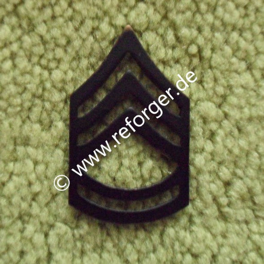 Black Pin On Rank (E7) SFC - Sergeant First Class