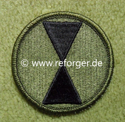 7th Infantry Division Patch