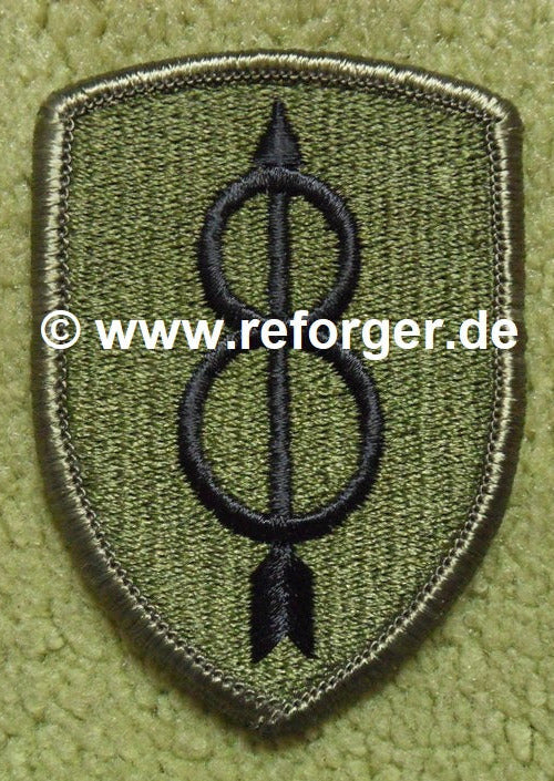 8th Infantry Division Patch Abzeichen