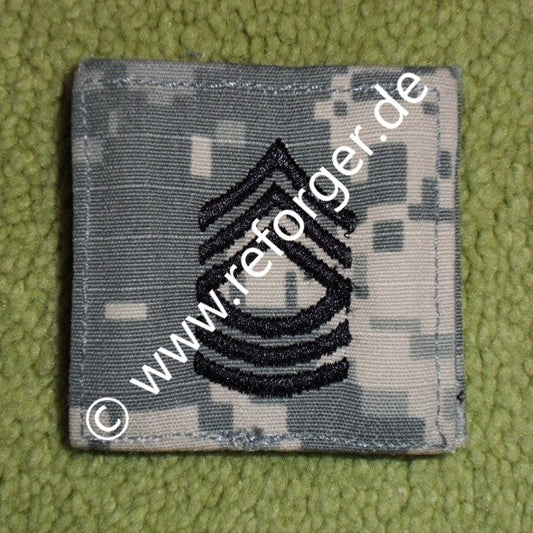 US Army ACU Master Sergeant Rank Insignia E8