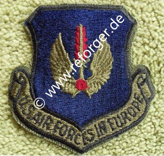 USAF in Europe Subdued Aufnäher - BDU Uniform Patch