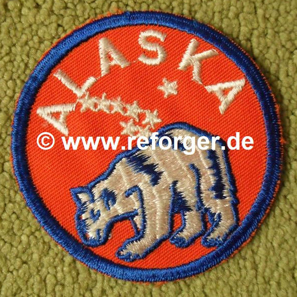 Alaska Command Military Patch, Old