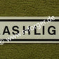 Flashlight Sticker Lettering HMMWV M998