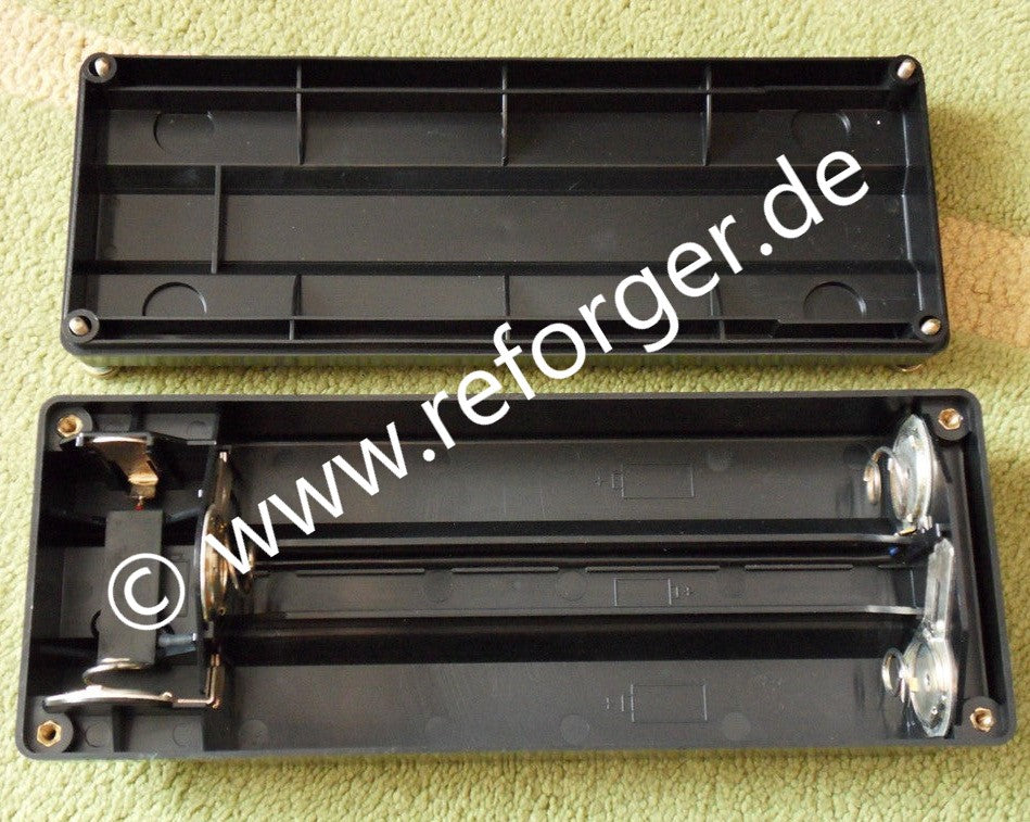 Batteriehalter Fach 10x Mono D R20 für PRC-77