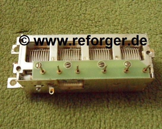 AN/PRC-77 NOS Radio Air Capacitor