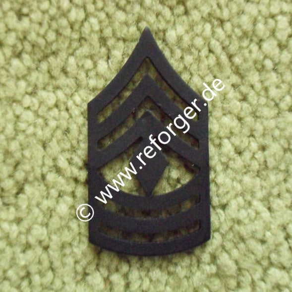 First-Sergeant Abzeichen US Army 1SG Rangabzeichen Metall-Anstecker für BDU-Uniformen, ideal für erfahrene Führungskräfte