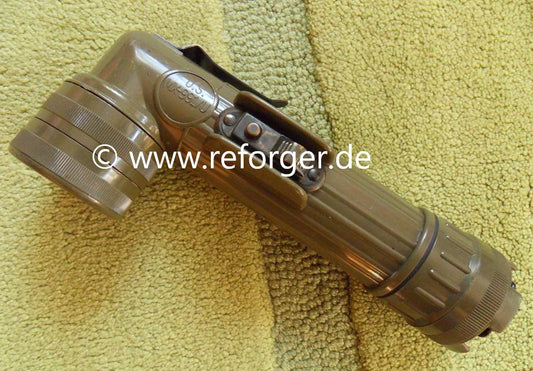 Fulton MX-991/U Military Angle Flashlight Used