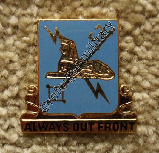 Military Intelligence Regimental Corps Crest -"Always Out Front"