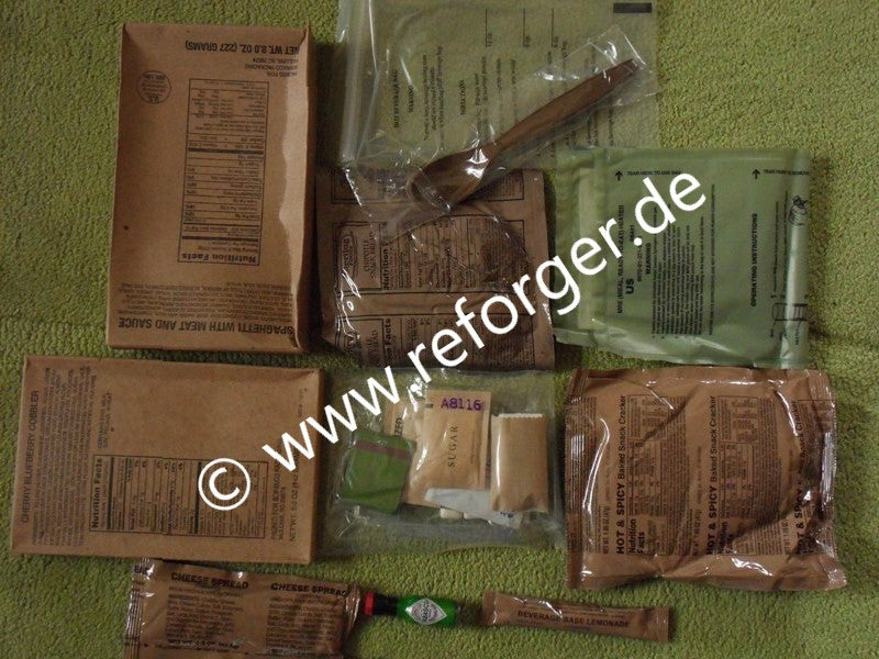  MRE US Army 1x Menu Ration