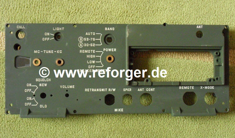 Finden Sie bei uns die besten Angebote für RT-246 Bedienfeld Front Panel  - exklusiv bei reforger military