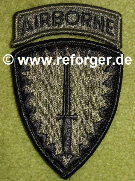 SOCEUR Subdued Patch für BDU Uniformen – US Army Special Operation Command Europe Abzeichen