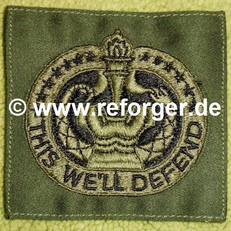 US Army Drill Sergeant Identification Badge „This We’ll Defend“ – Abzeichen für besondere Fähigkeiten in der Rekrutenausbildung