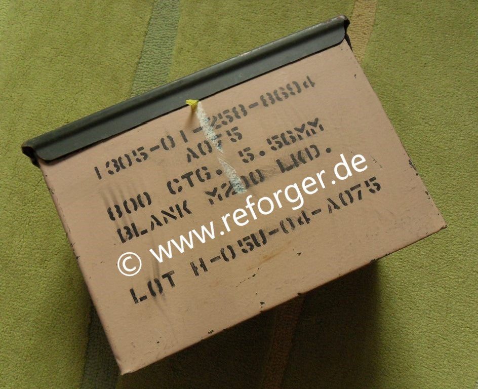 US Munitionskiste Ammo Box aus Metall