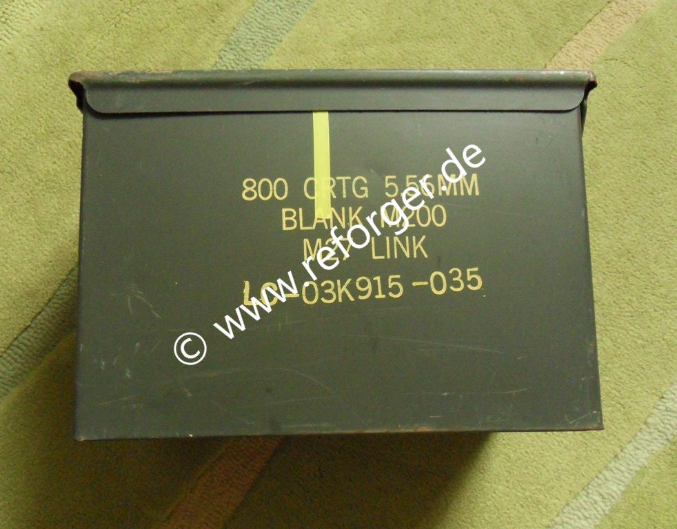 US Munitionskiste Ammo Box aus Metall