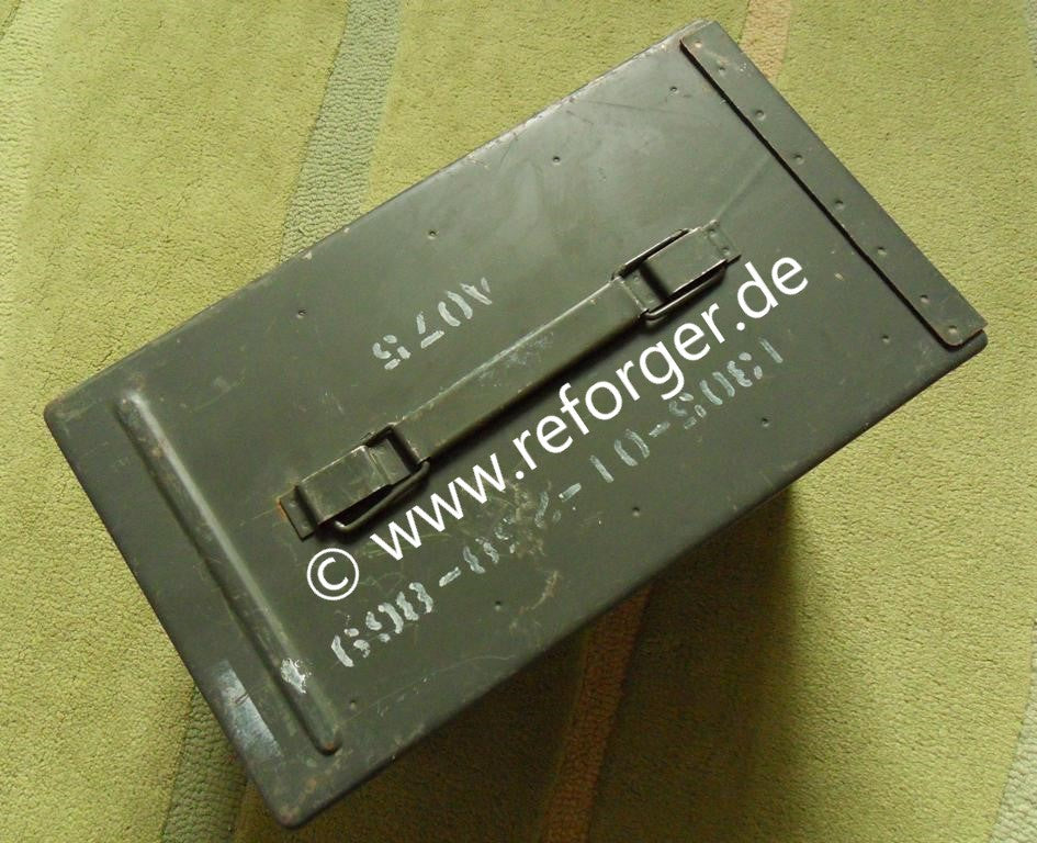 US Munitionskiste Ammo Box aus Metall