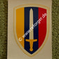 USARV Vietnam Logistik Command Logo Aufkleber