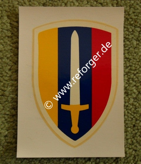 USARV Vietnam Logistik Command Logo Aufkleber