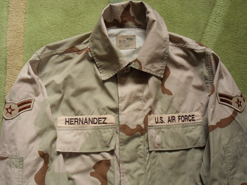 US 3-Color Desert BDU Uniform Jacke