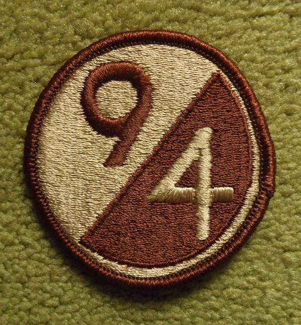 94th Infantry Division Aufnäher Patch