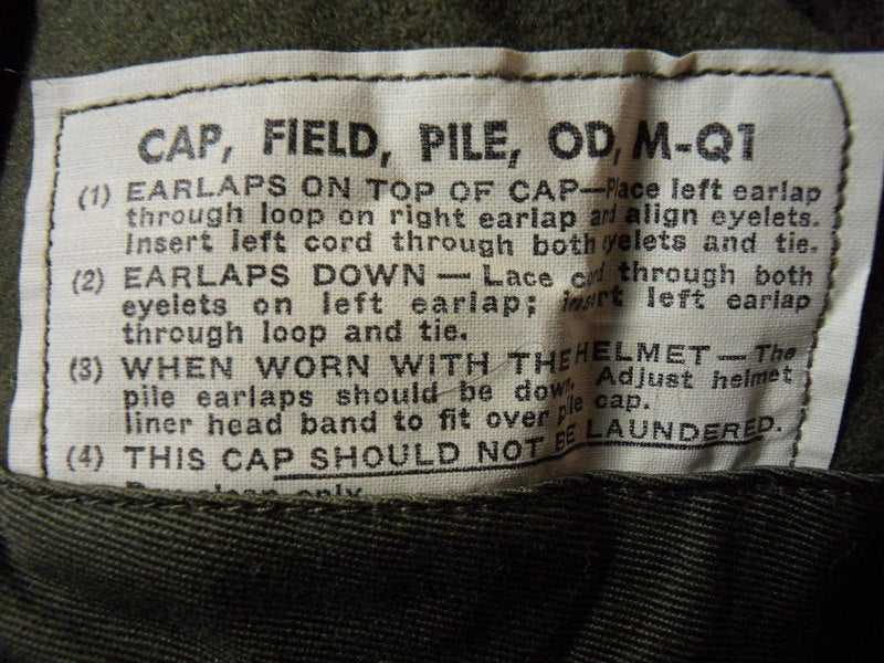 US Field Cap Pile M-1951 OD