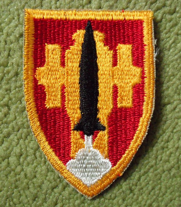 Armabzeichen Aufnäher Army Artillery and Missile School