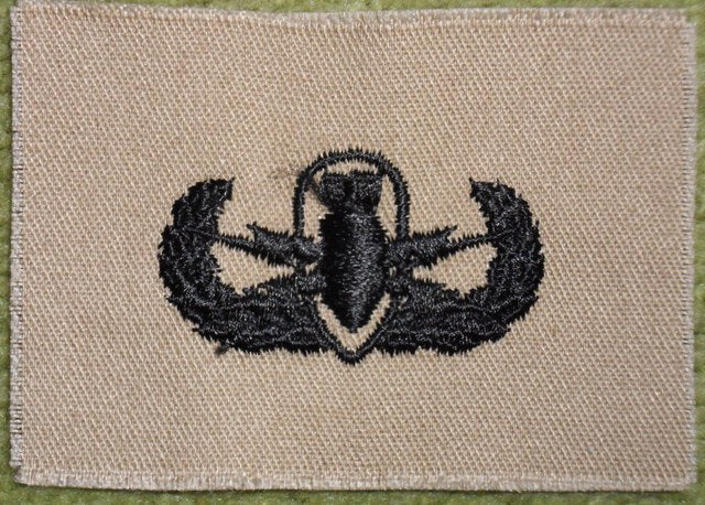 Explosive Ordnance Disposal US Military Badge EOD