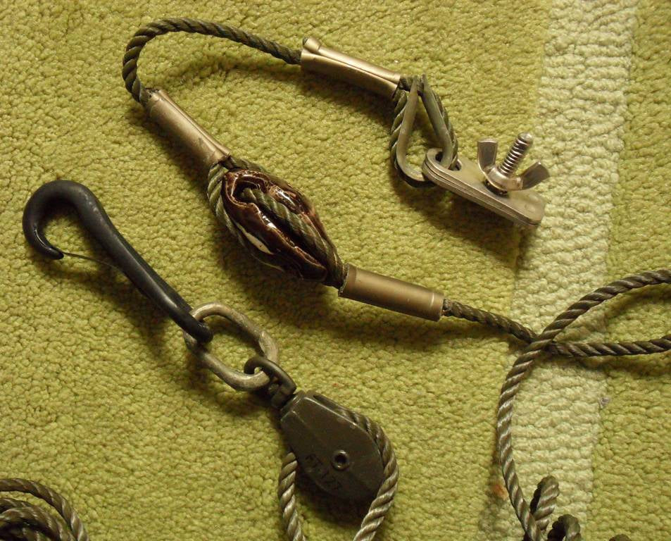 US Army Rope Antenna Mast Tie Down