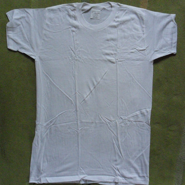 US Army Short Sleeve Undershirt White Large