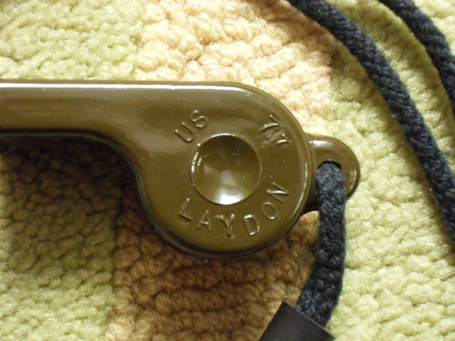 US Army GI Laydon Whistle