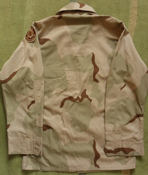 3-Color BDU Wüstentarn Desert Coat Small Regular Feldhemd