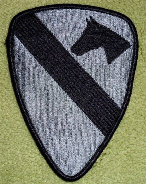 1st Cavalry Division Patch – Original Abzeichen der 1. Kavalleriedivision