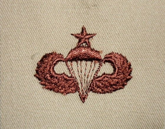 Parachutist Badge Senior Jump Wings