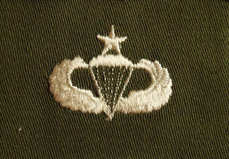 Parachutist Badge Senior Jump Wings