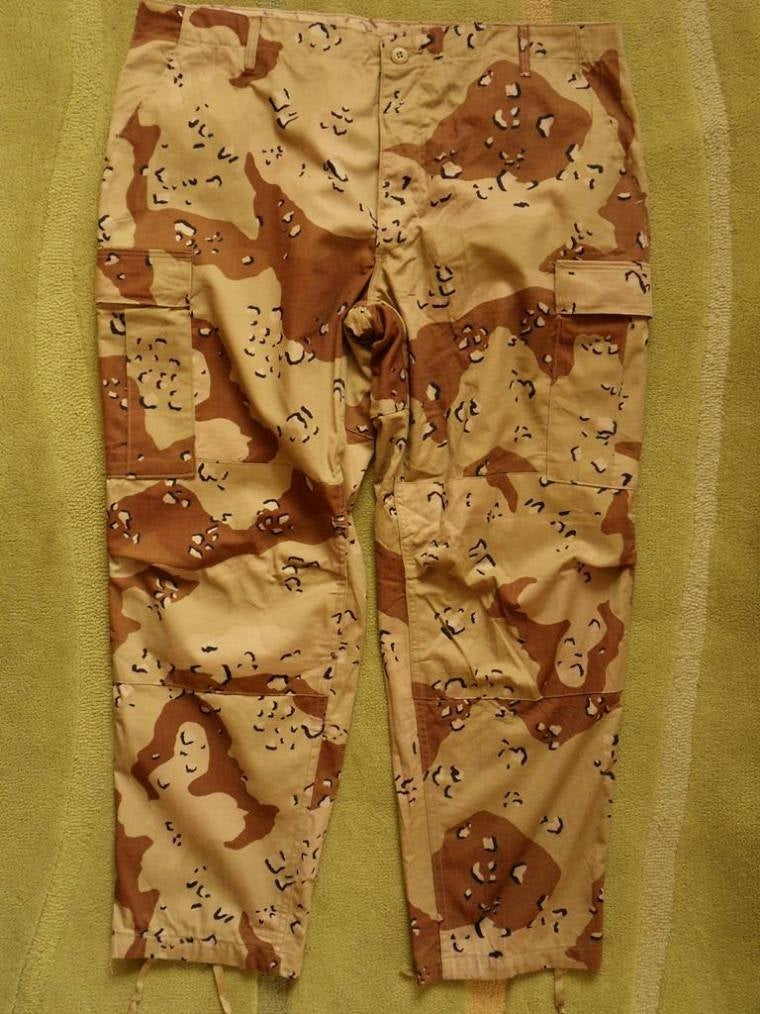 6-Color Desert Camo Pants XL