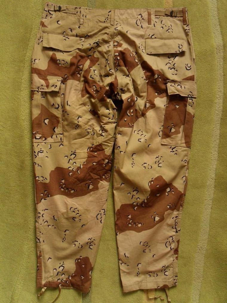 6-Color Desert Camo Pants XL