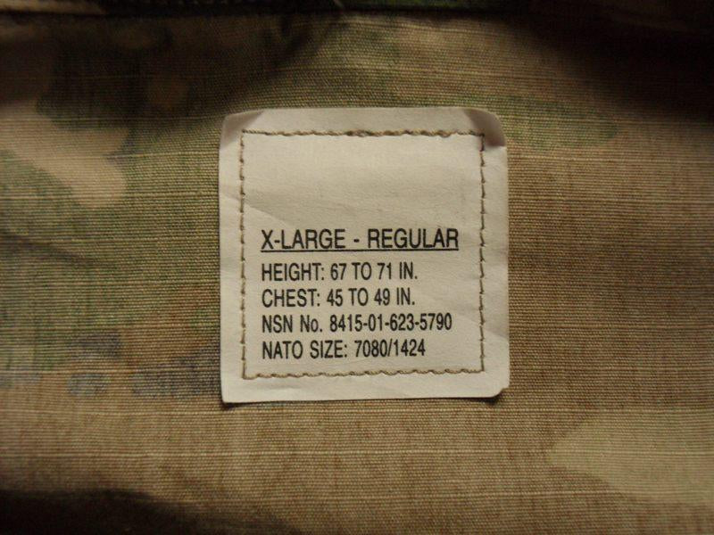 US Army OCP Multicam Jacket