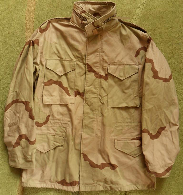 US M65 Desert Jacket Large Long