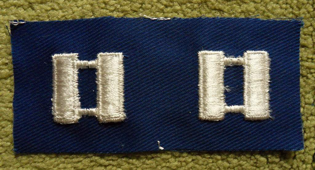 US Air Force Captain Cloth Rank Insignia